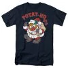Trevco Men's Mr. Potato Head Ho Ho Ho Tee