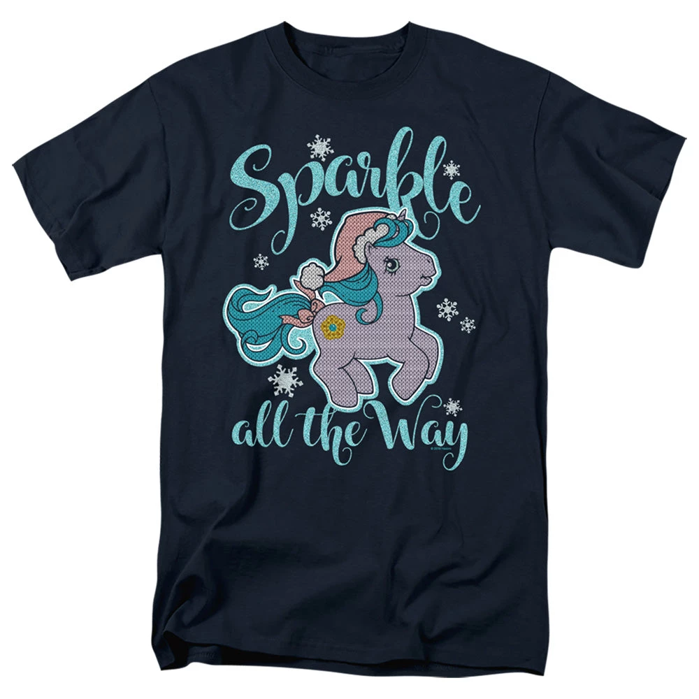 Trevco Men's My Little Pony Retro Sparkle All The Way 2 Tee New 1 Trevco Men's My Little Pony Retro Sparkle All The Way 2 Tee New