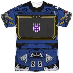 Trevco Men's Transformers Soundwave Costume Sublimated T-Shirt New