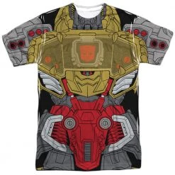 Trevco Men's Transformers Grimlock Costume Sublimated T-Shirt New
