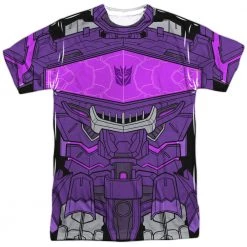 Trevco New Men's Transformers Shockwave Costume Sublimated T-Shirt