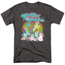 Trevco Men's My Little Pony Chillin With My Ponies Tee