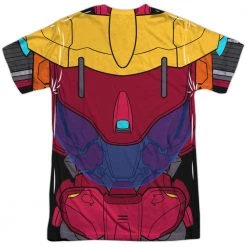 Trevco Men's Transformers Hot Rod Costume Sublimated T-Shirt New