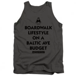 Trevco New Men's Monopoly Lifestyle Vs Budget Tank Top