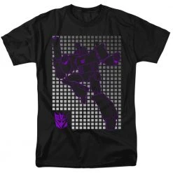 Trevco Men's Transformers Megatron Grid Tee