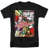 Trevco Men's Transformers Comic Poster Tee New