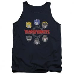 Trevco Men's Transformers Robo Halo Tank Top New