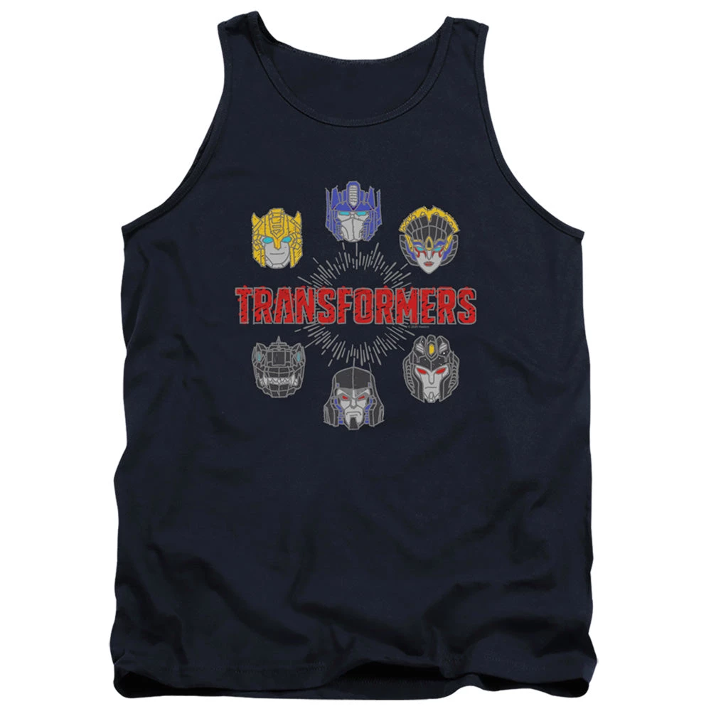 Trevco Men's Transformers Robo Halo Tank Top New 1 Trevco Men's Transformers Robo Halo Tank Top New