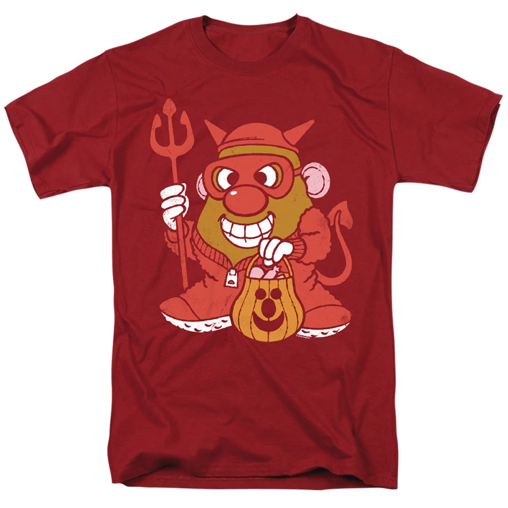 Trevco Men's Mr Potato Head Deviled Spud Tee New 1 Trevco Men's Mr Potato Head Deviled Spud Tee New