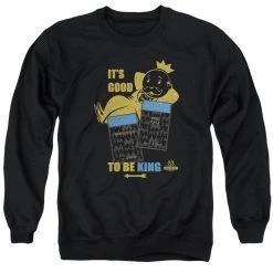 Trevco Men's Monopoly Good To Be King Crewneck Sweatshirt New