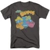 Trevco New Men's Hungry Hungry Hippos Ready To Play Tee