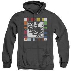 Trevco Men's Monopoly Game Board Heather Pullover Hoodie