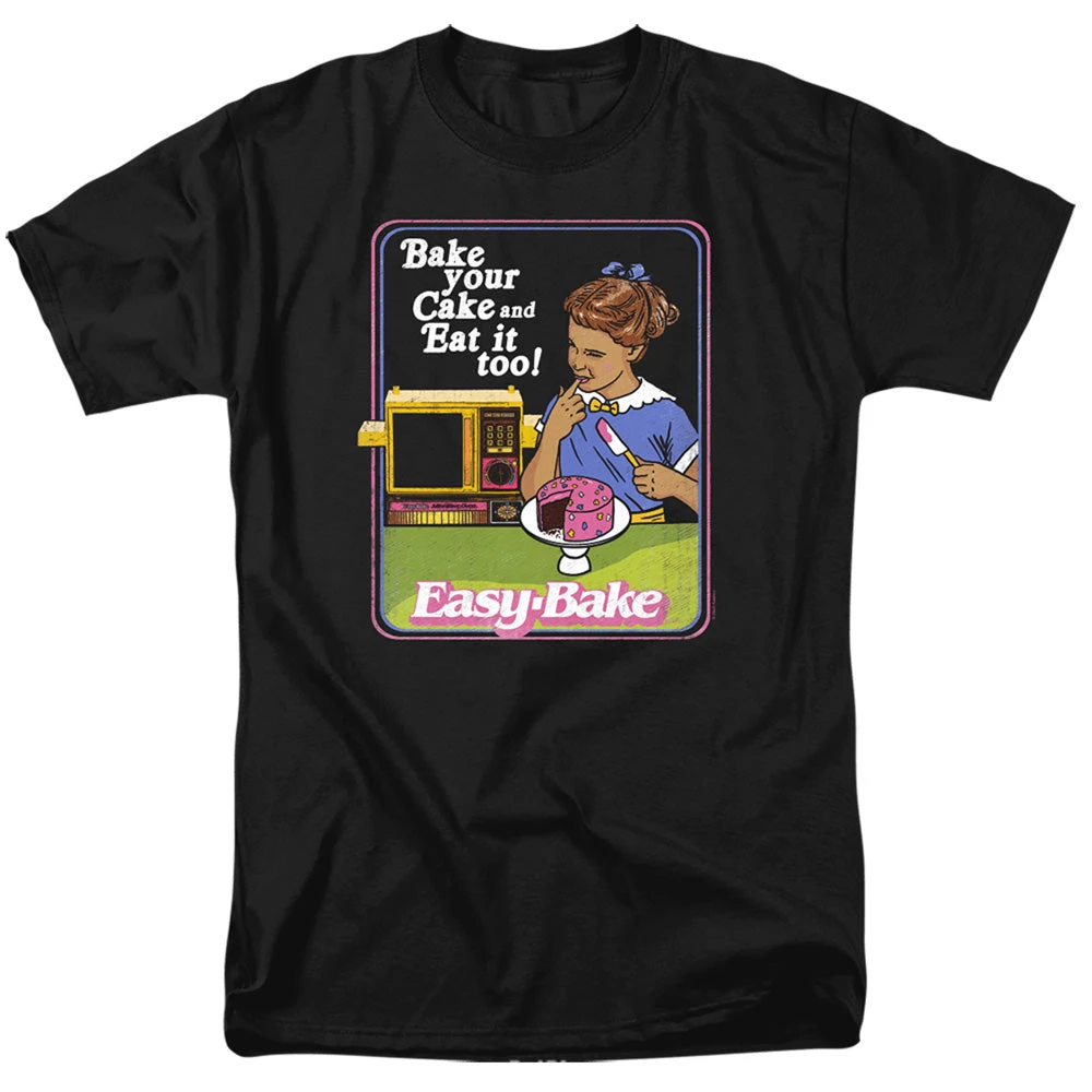 Trevco Men's Easy Bake Oven Bake Your Cake Tee 1 Trevco Men's Easy Bake Oven Bake Your Cake Tee