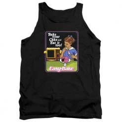 Trevco Men's Easy Bake Oven Bake Your Cake Tank Top