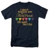 Trevco Men's Trivial Pursuit I Always Win Tee New