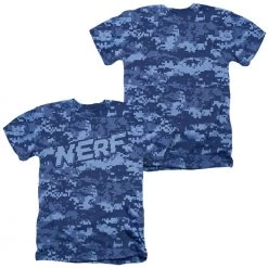 Trevco New Men's Nerf Digital Camo Sublimated Tee