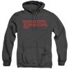 Trevco Men's Dungeons And Dragons Type Logo Heather Pullover Hoodie New