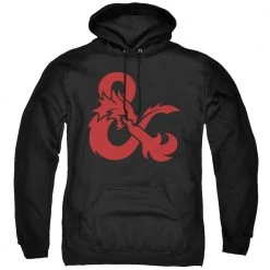 Trevco Men's Dungeons And Dragons Ampersand Logo Pullover Hoodie