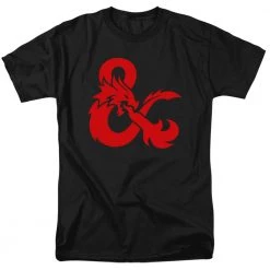 Trevco New Men's Dungeons And Dragons Ampersand Logo Tee