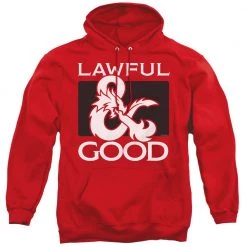 Trevco Men's Dungeons And Dragons Lawful Good Pullover Hoodie