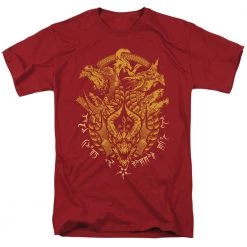 Trevco Men's Dungeons And Dragons Tryanny Of Dragons Tee New