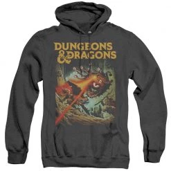 Trevco Men's Dungeons And Dragons Beholder Strike Heather Pullover Hoodie New