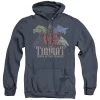 Trevco Men's Dungeons And Dragons Tiamat Queen Of Evil Heather Pullover Hoodie New