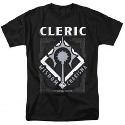 Trevco Men's Dungeons And Dragons Cleric Tee