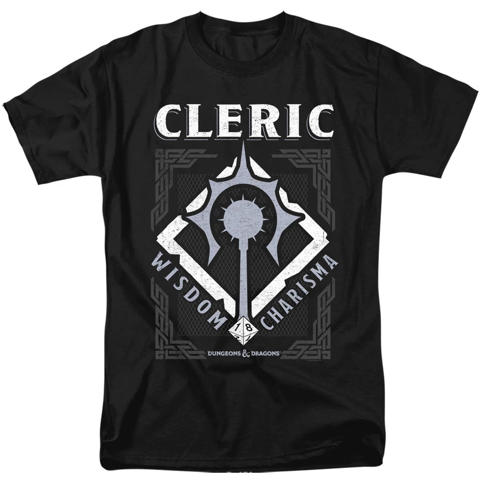 Trevco Men's Dungeons And Dragons Cleric Tee 1 Trevco Men's Dungeons And Dragons Cleric Tee