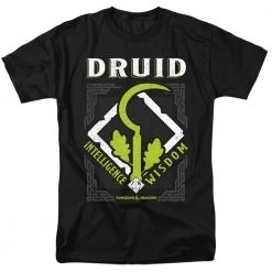 Trevco Men's Dungeons And Dragons Druid Tee New