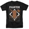 Trevco Men's Dungeons And Dragons Fighter Tee New