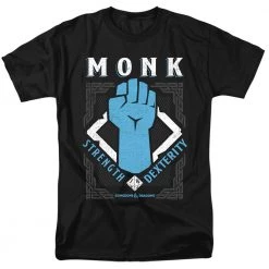 Trevco Men's Dungeons And Dragons Monk Tee