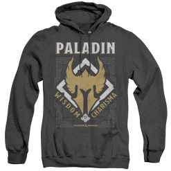 Trevco New Men's Dungeons And Dragons Paladin Heather Pullover Hoodie