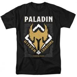 Trevco New Men's Dungeons And Dragons Paladin Tee