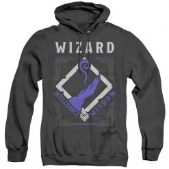 Trevco Men's Dungeons And Dragons Wizard Heather Pullover Hoodie