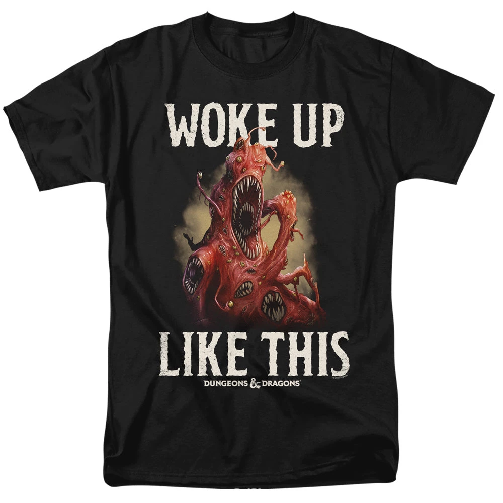Trevco New Men's Dungeons And Dragons Woke Like This Tee 1 Trevco New Men's Dungeons And Dragons Woke Like This Tee