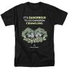 Trevco Men's Dungeons And Dragons Dangerous To Go Alone Tee New