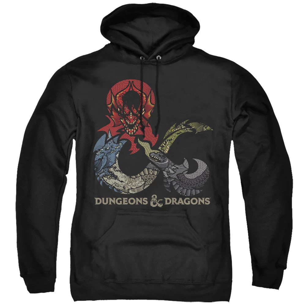 Trevco Men's Dungeons And Dragons - Dragons In Dragons Pullover Hoodie New 1 Trevco Men's Dungeons And Dragons - Dragons In Dragons Pullover Hoodie New