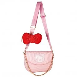 Danielle Nicole Hello Kitty Pink Quilted Crossbody New