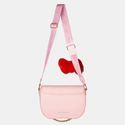 Danielle Nicole Hello Kitty Pink Quilted Crossbody New 6 Danielle Nicole Hello Kitty Pink Quilted Crossbody New