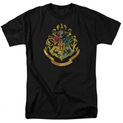 Trevco Men's Harry Potter Hogwarts Crest Tee New
