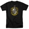 Trevco Men’S Harry Potter Hufflepuff Crest Tee New