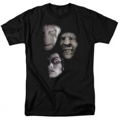 Trevco Men's Harry Potter Villain Heads Tee New