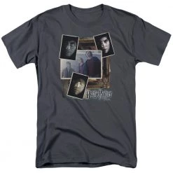 Trevco Men's Harry Potter Trio Collage Tee New