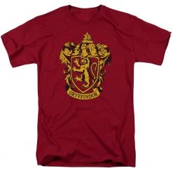 Trevco New Men's Harry Potter Gryffindor Crest Tee