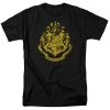 Trevco Men's Harry Potter Hogwarts Crest Tee New