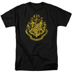 Trevco Men's Harry Potter Hogwarts Crest Tee New