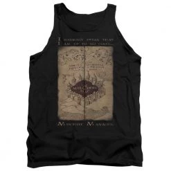 Trevco Tees Men's Harry Potter Marauders Map Words Tank Top