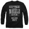 Trevco New Men's Harry Potter Wizards Unite Hidden Magic Long Sleeve Tee