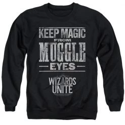 Trevco New Men's Harry Potter Wizards Unite Hidden Magic Crewneck Sweatshirt